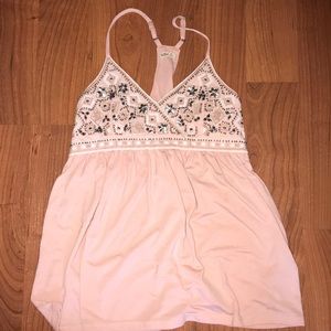 Beaded Hollister Tank Top